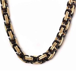 Vnox-collar largo de 60cm para hombre, cadena de motorista de Metal de acero inoxidable de 8MM, joyería pesada para fiesta