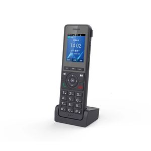 Téléphone VOIP LCD coloré 2G/3G/4G téléphone 2.4G WiFi SIP téléphone portable pour bureau/maison/école/els 240102