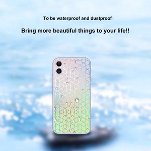 VORMIR 50PCS Téléphone Skins Autocollants décorés pour Hydrogel Machine Laser Texture paillette Imprimé Real Film Back Cover Protecteurs