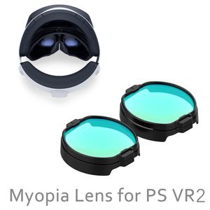 VR AR Accessorise Bingkai lensa miopia untuk PS VR2 kacamata Anti cahaya biru Aksesori resep VR perlindungan membongkar cepat 230905