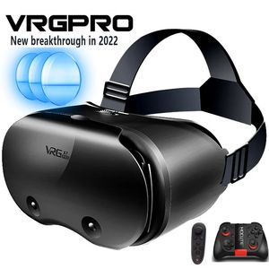 VR Glasses VRGPro X7 3D Helmet Virtual Reality Headset For Google cardboard 57 Mobile with original box 231202