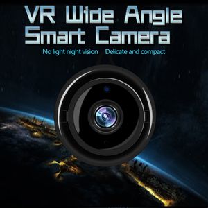 Caméra intelligente grand Angle VR, surveillance à distance délicate et compacte sans fil sans vision nocturne lumineuse