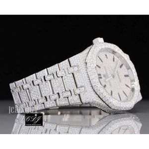 Reloj VVS Moissanite con diamantes personalizados, reloj con diamantes de lujo para hombre, reloj de Hip Hop, joyería, reloj mossanite 531