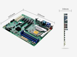 W680 12th/13th Core i3/i5/i7/i9 LGA1700 serveur de bureau CPU IPC ATX carte mère industrielle ECC avec 6 * COM 2 * LAN Raid