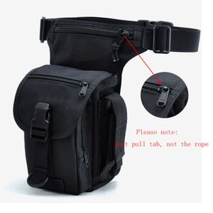 Sacs de taille Haute Qualité Nylon Hommes Ceinture Bum Fanny Pack Tendance Ride Moto Molle Mâle Voyage Montée Assault Caméra Jambe Hip Drop Sac 230920