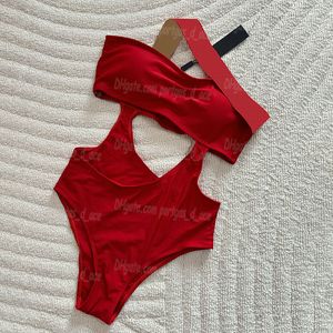 Corte de cintura Mujeres de baño de baño Bab que Bodysuit de lujo diseñador de lujo Sexy One Piece traje de baño de traje de baño de verano