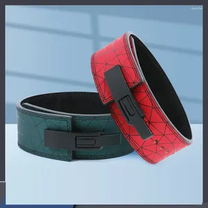 Ceinture de soutien de taille en cuir, ceinture de gymnastique d'haltérophilie, ceintures de levage du dos