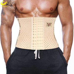 Cintura Tummy Shaper LAZAWG Entrenador de cintura para hombres Banda de pérdida de peso Cintura Cincher Trimmer Belly Belt Faja adelgazante Corset Gym Correa Wrap Body Shaper 230818