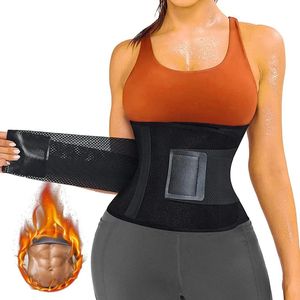 Cintura Tummy Shaper Tummy Trimmer Entrenador de cintura para mujeres Cinturón de soporte para la espalda Sudor Sauna Wrap Pérdida de peso Fitness Gym Body Shaper Corsé adelgazante 231121