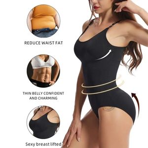 Taille ventre Shaper femmes Shapers Corset Body Shapewear sous-robe M L XL noir contrôle de la peau bout à bout corps minceur sangle 231012