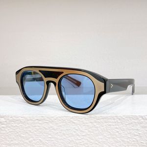 Jacque marie diseñador gafas de sol hombres saccoche TART 600 Estilo de moda placa gruesa gafas de sol mujeres al aire libre protección UV caja original