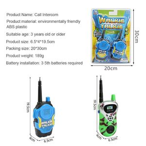 Walkie Talkie 1/2PCS Talkies Mini Tragbare Handheld Zwei-Weg Radio Spielzeug Für Kinder Kinder Outdoor Interphone