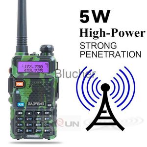 Talkie-walkie 1PC 2PCS Baofeng Ham Radio 5W UV5R Talkie-walkie Camo Dual Band UV5R UHF VHF Dmr 2 Way Radio UV 5R Transceiver UV82 UV 5R 9R x0802