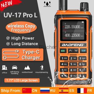 Walkie Talkie BaoFeng UV17 Pro L Frecuencia de copia inalámbrica Walkie Talkie de largo alcance Impermeable UV16 UV22 Pro V2 Actualización UV5R Ham Radio x0802