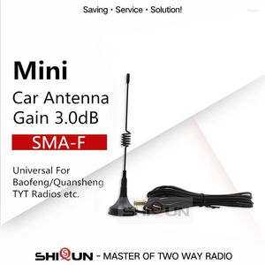 Walkie Talkie UT-108UV Mini antena de coche para BF-888S UV-82 H777 UV-5R UV-9R Quansheng TG-UV2 UHF Baofeng Accesorios