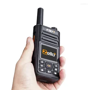 Walkie Talkie ZL18 Android 4G LTE POC Global Network Global Radio Radio 100 km 1000 km 5000 km Paire à longue portée Zello Pwalkie avec carte SIM