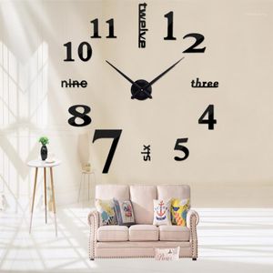 Horloges murales 2021 Fashion 3D chic Big Digital Beautiful Exquis Gift European Style Decoration Clock1