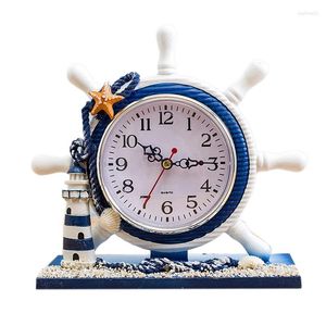 ¡Promoción de relojes de pared!(1 unidad) reloj de mesa decorativo, decoración nórdica, adornos de madera para dormitorio y sala de estar