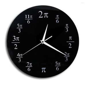 Horloges murales deux tailles l'horloge Pi Math Test majeur Geeky salle de classe décor à la maison pour les passionnés montre Duvar Saat