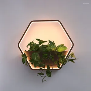 Applique murale extérieure imperméable à l'eau pour villas, murs extérieurs, cours, plantes vertes en pot, jardins créatifs, lumières d'ambiance Led