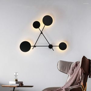 Lámparas de pared Lámpara de loft industrial para estudio Escalera Luces Aplique ajustable Lámpara Retro Rústico Vintage