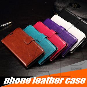 Portefeuille PU Étuis en cuir Pochette avec fente pour carte Cadre photo pour iPhone 15 14 13 Mini 12 11 Pro Max XR Samsung Galaxy Note 10 S20 Plus