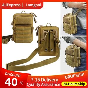 Portefes tactical sachet holster militaire molle molle taille han