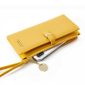 Carteras Cartera Vintage, bolso de mano para mujer, bolso de mano de cuero sólido amarillo, sobre para mujer con cremallera, bolso de noche de marca de lujo para mujer L230303