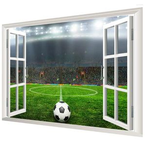 Fonds d'écran Football Gift Decor Wall Paintings Decorating Pouxes PVC Salle Stickers For Boys Bedroom