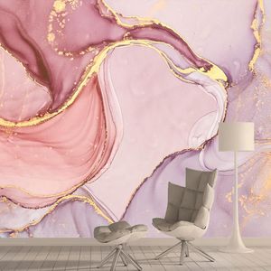 Fonds d'écran Modèles de marbre 3D modernes Murale pour le salon Cafe Walls Papers Home Decor Auto Adhesive Furniture Stickers