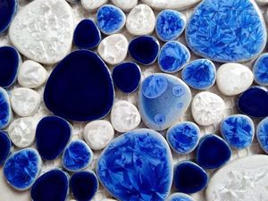 Fondos de pantalla Guijarro Azulejo de mosaico Cerámica Cocina Backsplash Papel pintado Baño Piscina Azulejos de pared Ducha Chimenea al por mayor