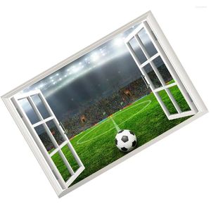 Wallpapers Sports Wall Decal Soccer Decals Decoration Football Decoration PVC for Boys Stadium Bootballs