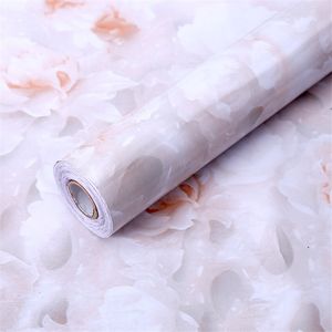 Wallstickery Papel de mármol para encimera Negro Gris Granito Papel tapiz Brillo Autoadhesivo Cocina impermeable Pegatinas de PVC 0.6 * 1M KKA2749