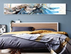 WANGART Impressions giclées Art Peinture abstraite Décoration d'intérieur côtière Impressions sur toile modernes Cadeau Décoration murale Grandes tailles Maison de plage Art T21548558