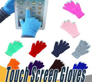 Gants chauds d'hiver pour écran tactile, multi-usages, unisexe, capacitifs, cadeau de noël pour iPhone iPad, téléphone intelligent 6069151