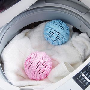 Lavage réutilisable Magic Anti-enroulement Vêtements Produits de blanchisserie Porte-vêtements Facile Nettoyage Boules Décontamination Réduire RRD6752