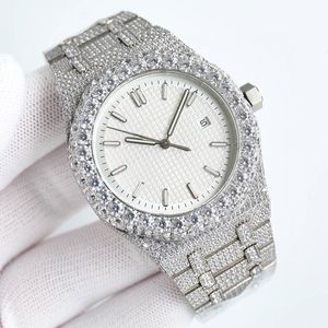 Regarder 42 mm Mens Diamond Wristwatch Automatique Montres mécaniques SIER SIRP