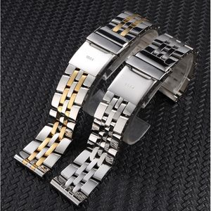 Bandes de montée 18 mm 22 mm 24 mm Bracelet en acier inoxydable solide pour bracelet Breitling pour la bande de surveillance Superocean 230811