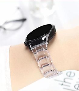 Watch Bands 20 mm 22 mm Resin Band pour Huawei GT 2e Honor Watchmagic 2 Galaxy 46 42 mm STRAP GEAR