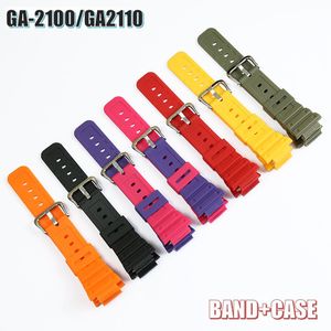 Bracelets de montre Bracelet de boîtier de cadre de bordure GA-2100/GA2110 couvercle de bracelet de bracelet GA2100 bracelet de boîtier de montre de remplacement 230724