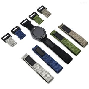 Bracelets de montre Premium Nylon HookLoop Strap 20mm 22mm Sport Band Quick Release Bracelets de montre Accessoires pour hommes