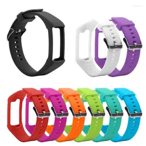 Bandas de reloj Correa de silicona deportiva para Polar A370 A360 Reemplazo de banda Pulsera suave Pulsera Smartwatch