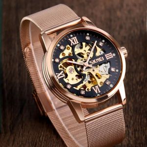 Montres 2020 Automatic Watch Men Mécanical Creative Wrists Mens Gear Gear Art Art Digne