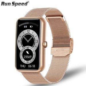 Montres 2021 Smart Watch Women Women Sports Fitness Tracker Care Rate Rate Blood Oxygen Monitor Men Smart Band 6 Watch Fit For Huawei iOS Android