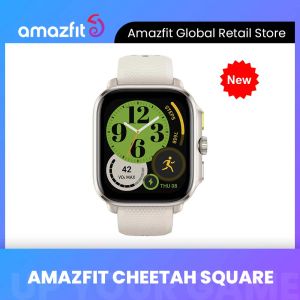 Relojes 2023 NUEVA LLEGA AMAZFIT Cheetah Square Smartwatch 150+Modo deportivo Ultra Slim Dualband GPS Monitoreo Smart Watch