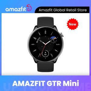 Montres 2023 Nouveau produit Amazfit GTR Mini Smart Watch 120+ Sports Modes Light and Slim Fitness Smartwatch pour Android iOS Phone