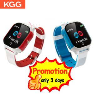 Montres 2G Kids Smart Watch GPS LBS Location Finder Locator Tracker Rappel Rappel Monitor SOS Call Baby Smartwatch pour le téléphone Android iOS.