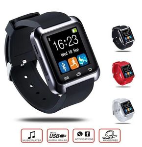 Montres Bluetooth Smart Watch U8 Wrist Watch U Smartwatch pour pour l'iPhone 4 / 4S / 5 / 5S / 6 et Samsung S4 / Note / S6 HTC Android Phone Smartwatch