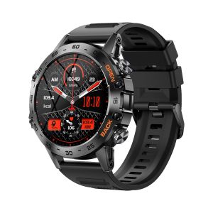 Reloj K52 Smart Watch 1.39 pulgadas FullTouch Screen Bluetooth Call Rastreador de fitness Relera cardíaca Monitor de oxígeno de sangre Modo deportivo múltiples