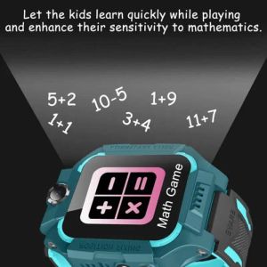 Montres Kids 4G Smart Watch 400mAh SOS GPS Emplacement pour les enfants Smartwatch Camera IP67 APPLICER PROPRIPTION jouet 2 voies Communication